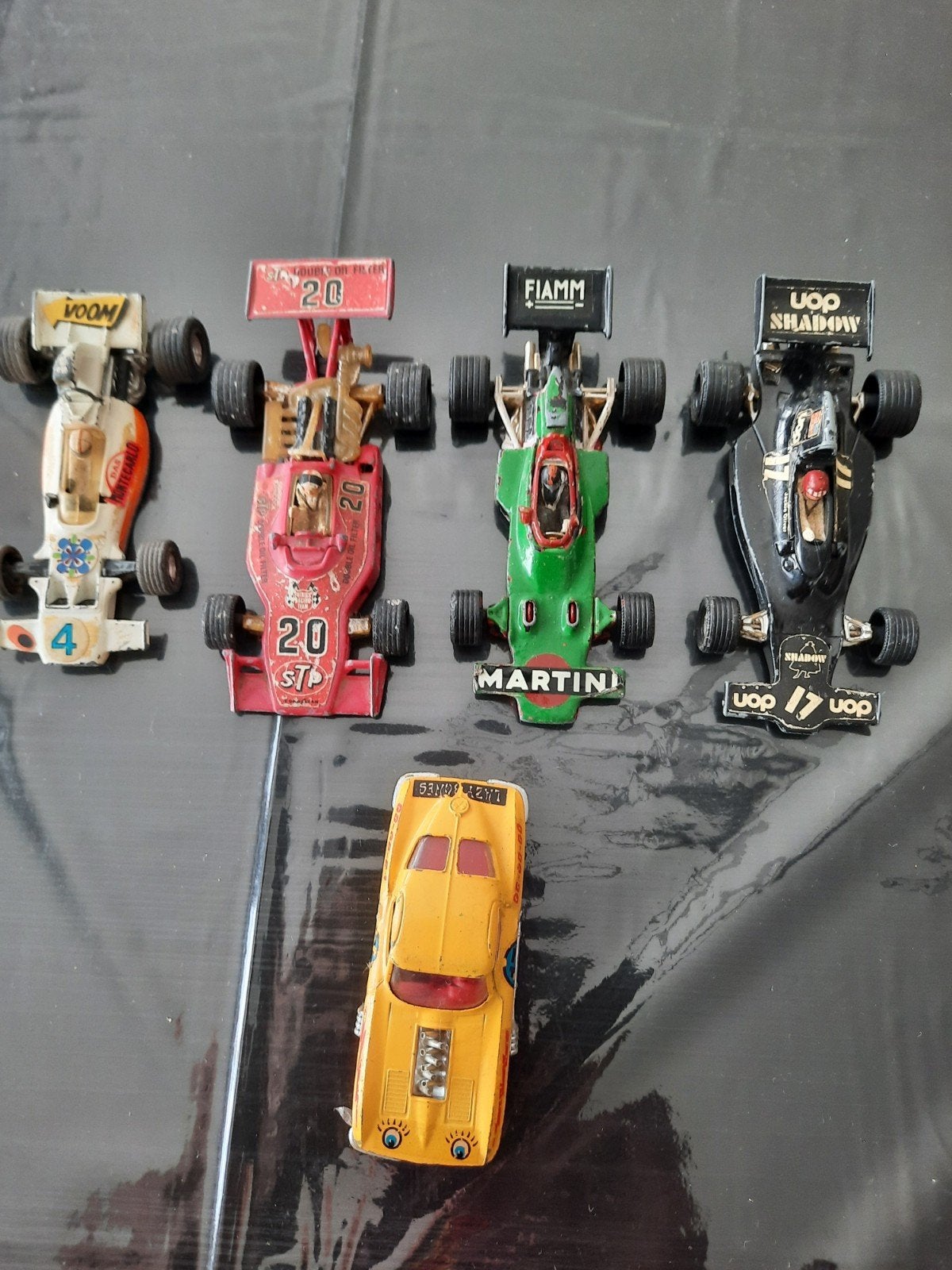 5 voitures miniatures Corgi fabriquées en Grande-Bretagne, Hobby & Loisirs créatifs, Enlèvement ou Envoi, Utilisé, Voiture