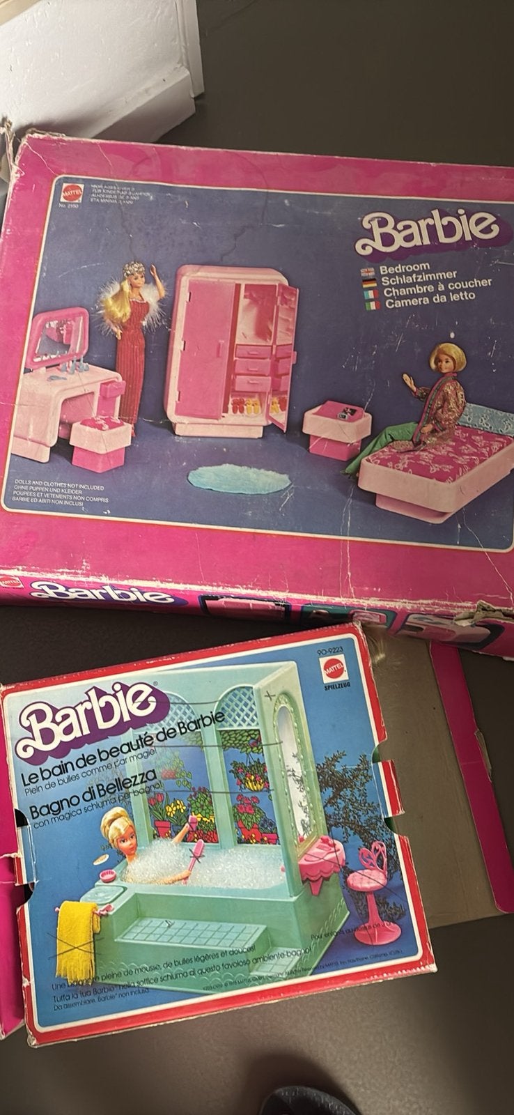 Vintage barbiespullen, Ophalen, Gebruikt