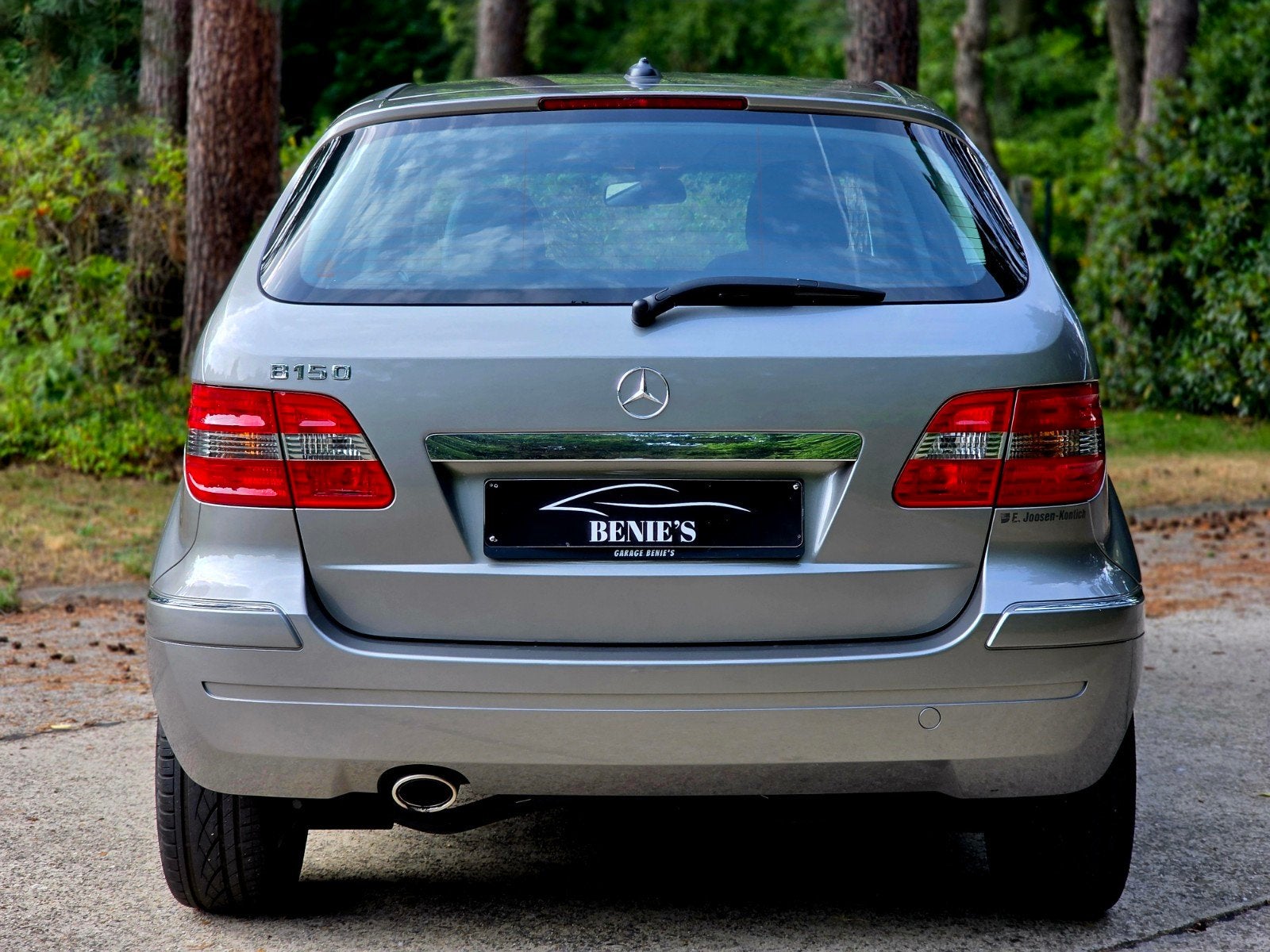 MERCEDES-BENZ B150 - 1.5 BENZINE - 2007 - 48.016KM!!, Auto's, Regensensor, Leder en Stof, Bedrijf, Handgeschakeld