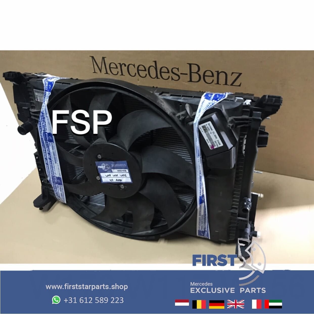 W117 C117 X117 CLA 45 AMG KOELERPAKKET ORIGINEEL Mercedes KO, Gebruikt, -, Ophalen of Verzenden, -