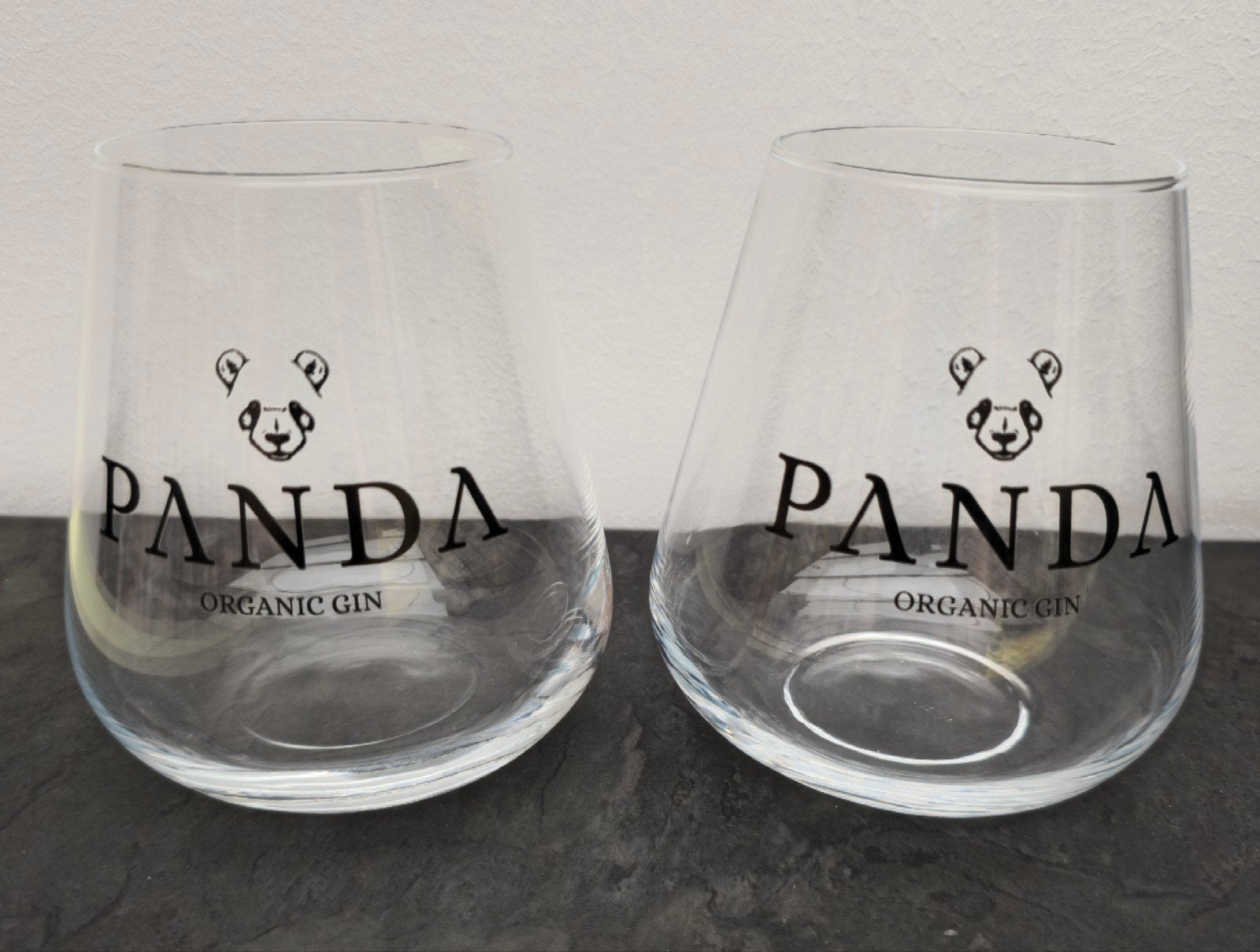 2 verres à gin Panda, Enlèvement, Neuf, Autres types