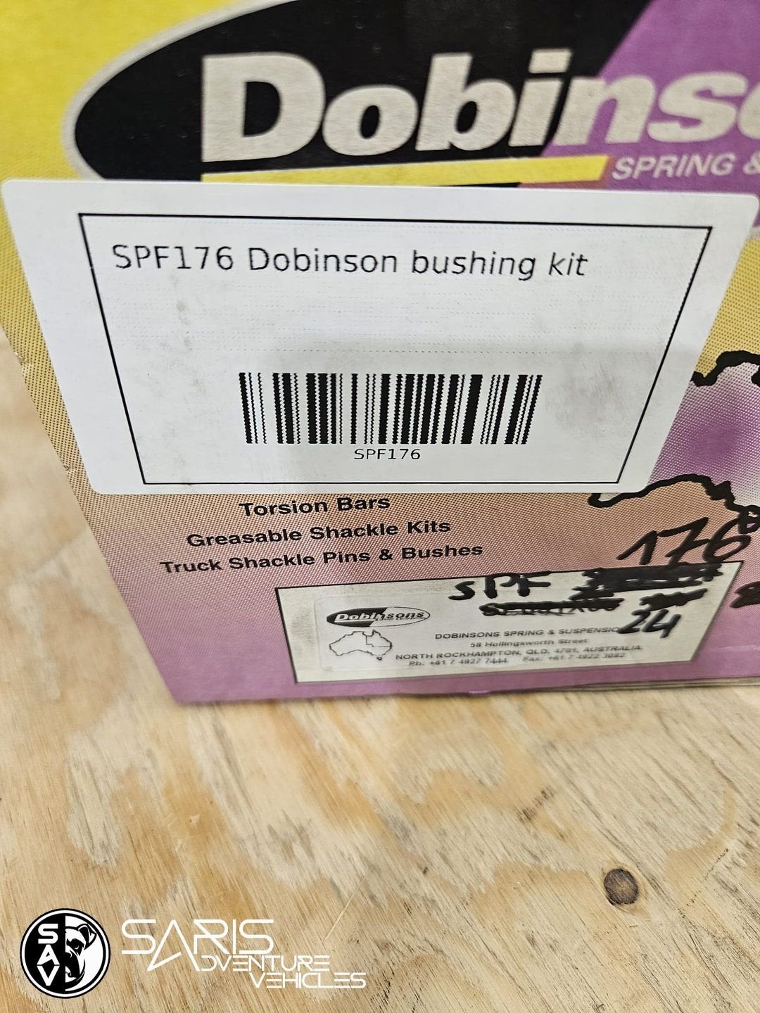 Dobinsons Bladveerrubbers Shackle Bush-kit, Neuf, -, -, -