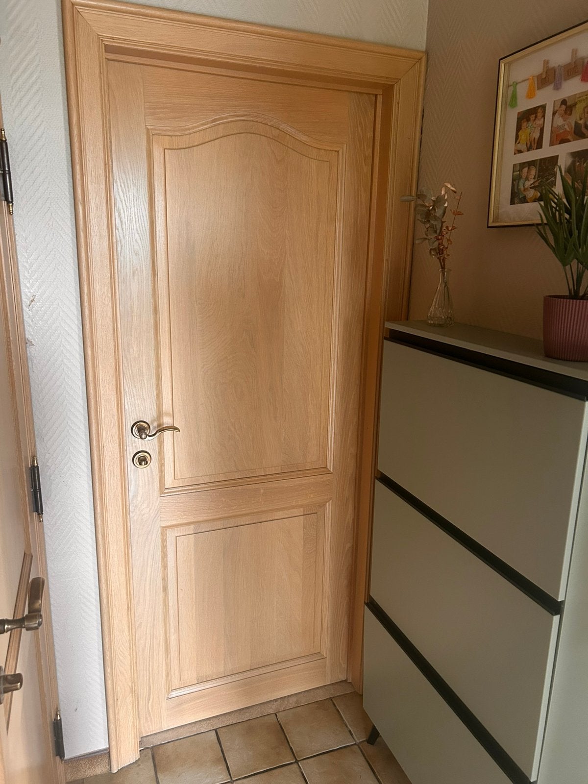 GRATIS - twee binnendeuren vol eik, Doe-het-zelf en Bouw, Ophalen, Gebruikt