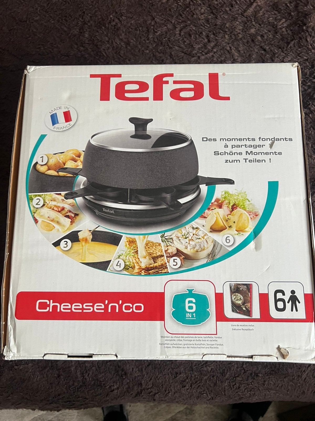 Tefal cheese’n’co, Elektronische apparatuur, Fonduesets, Ophalen of Verzenden, Nieuw