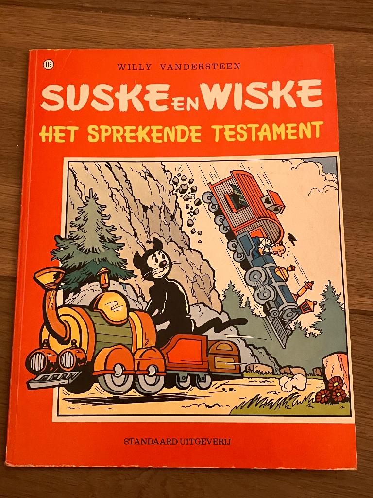 Suske en Wiske - 119 - Het sprekende testament, Boeken, Stripverhalen, Eén stripboek, Ophalen of Verzenden, Gelezen