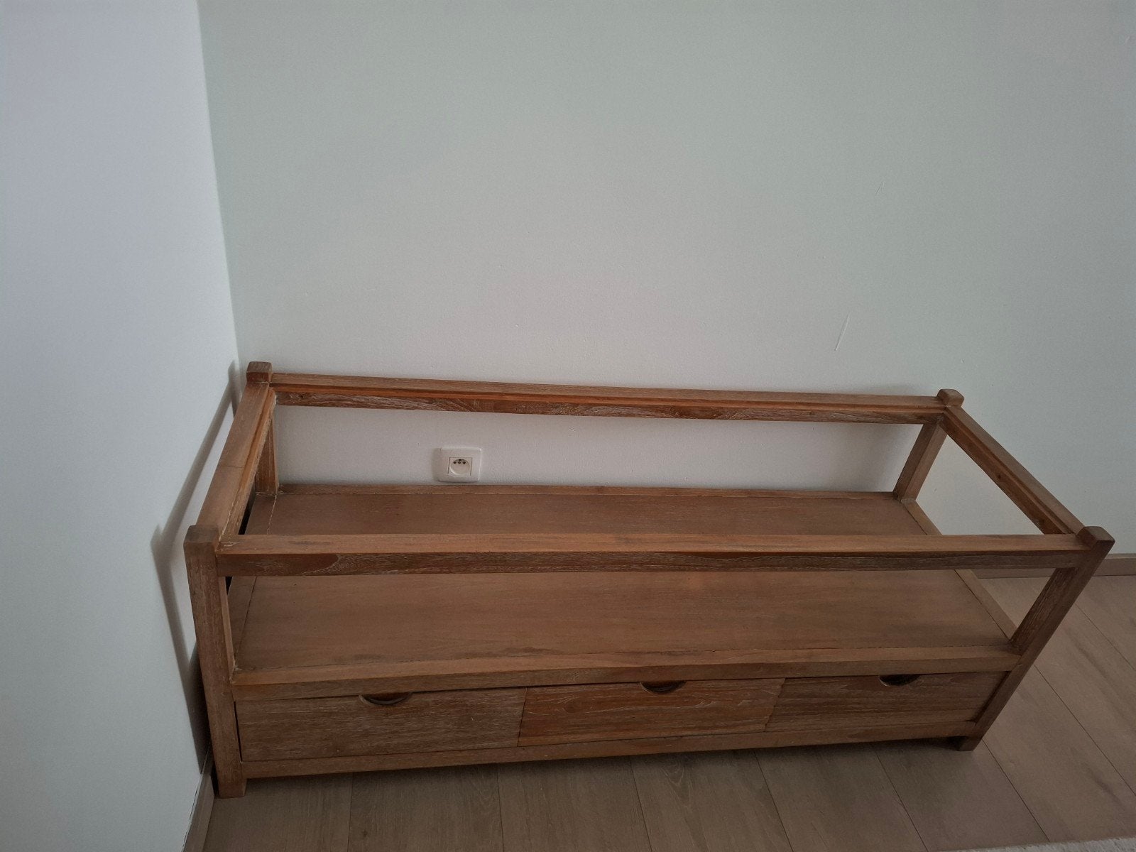 tv kast  met glas, Enlèvement, Verre
