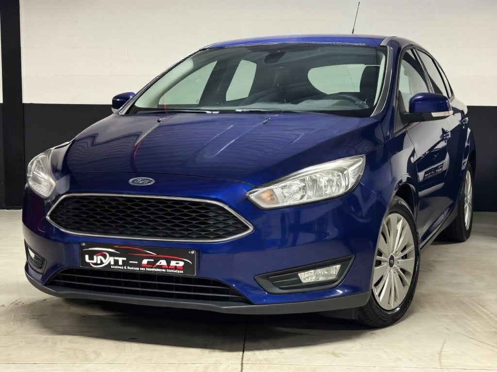 FORD FOCUS 1.0i VOLLEDIGE ONDERHOUD HISTORIE/GEKEURD/LEZ✅, Stof, Blauw, 5 deurs, 3 cilinders