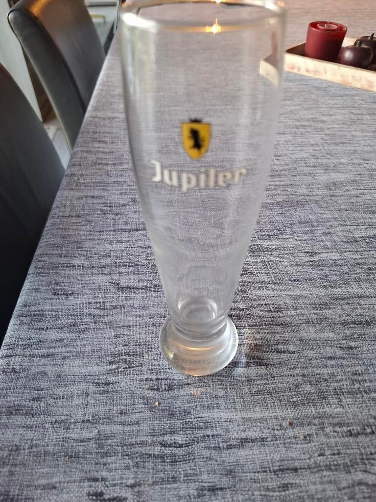 Bierglazen Jupiler, perfecte staat, 5 stuks, Verzamelen, Biermerken, Ophalen, Jupiler