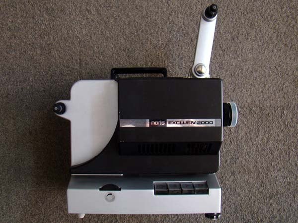 Noris Exclusiv 2000 Super 8 projector, Ophalen, Projector