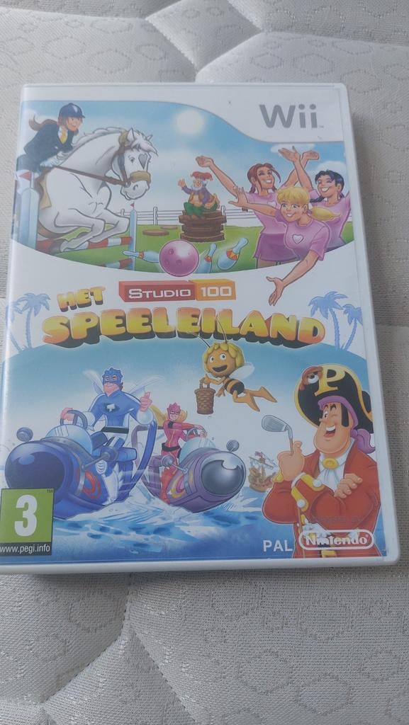 Nintenfo Wii  het speeleiland van studio 100, Avontuur en Actie, Gebruikt, 1 speler, Ophalen of Verzenden