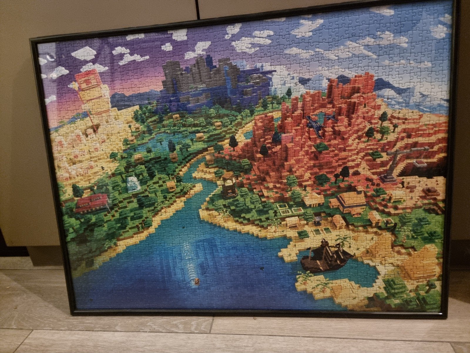 Minecraft, Enlèvement, Plus de 1 500 pièces, Neuf, Puzzle