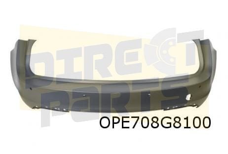 Opel Insignia A (10/13-6/17) achterbumper (bij PDC) (Sports, Auto-onderdelen, -, Verzenden, -, Opel