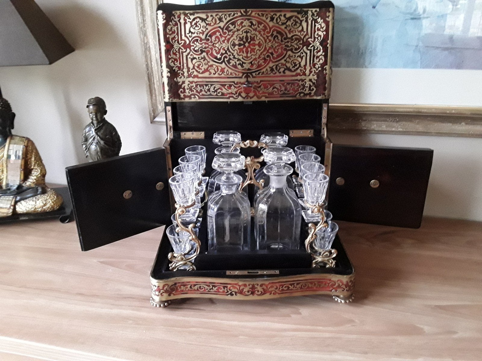 NAPOLEON III BOULELIKEURKELDER, Antiek en Kunst