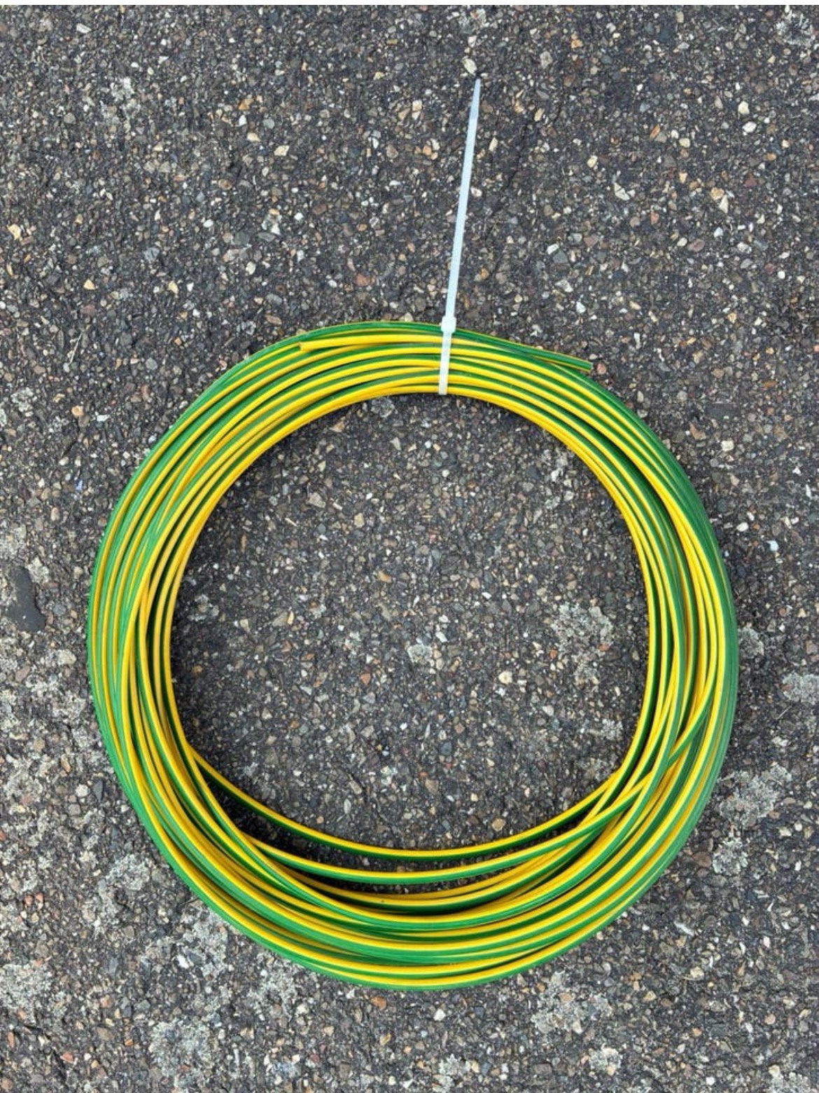 Aardings kabel 10 mm2 cca (33 meter), Enlèvement, Neuf, Câble ou Fil électrique
