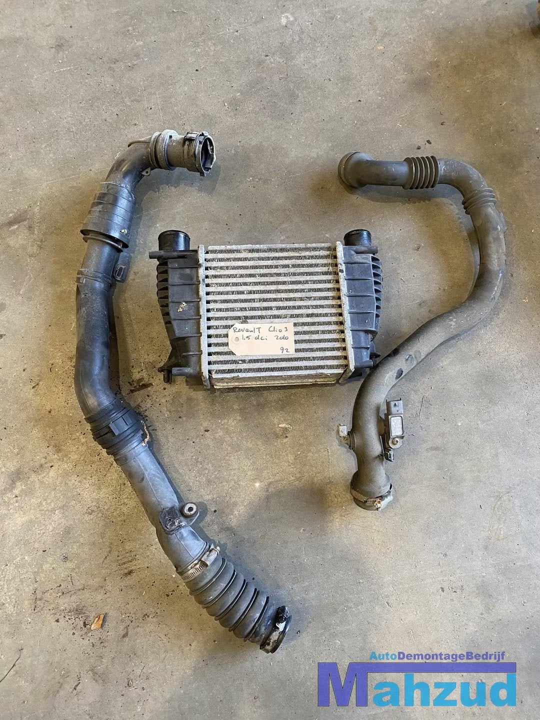 RENAULT CLIO 3 1.5 dci Intercooler slang pijp set 2005-2012, Auto-onderdelen, Renault Group, Gebruikt, Contact.group@renault.com