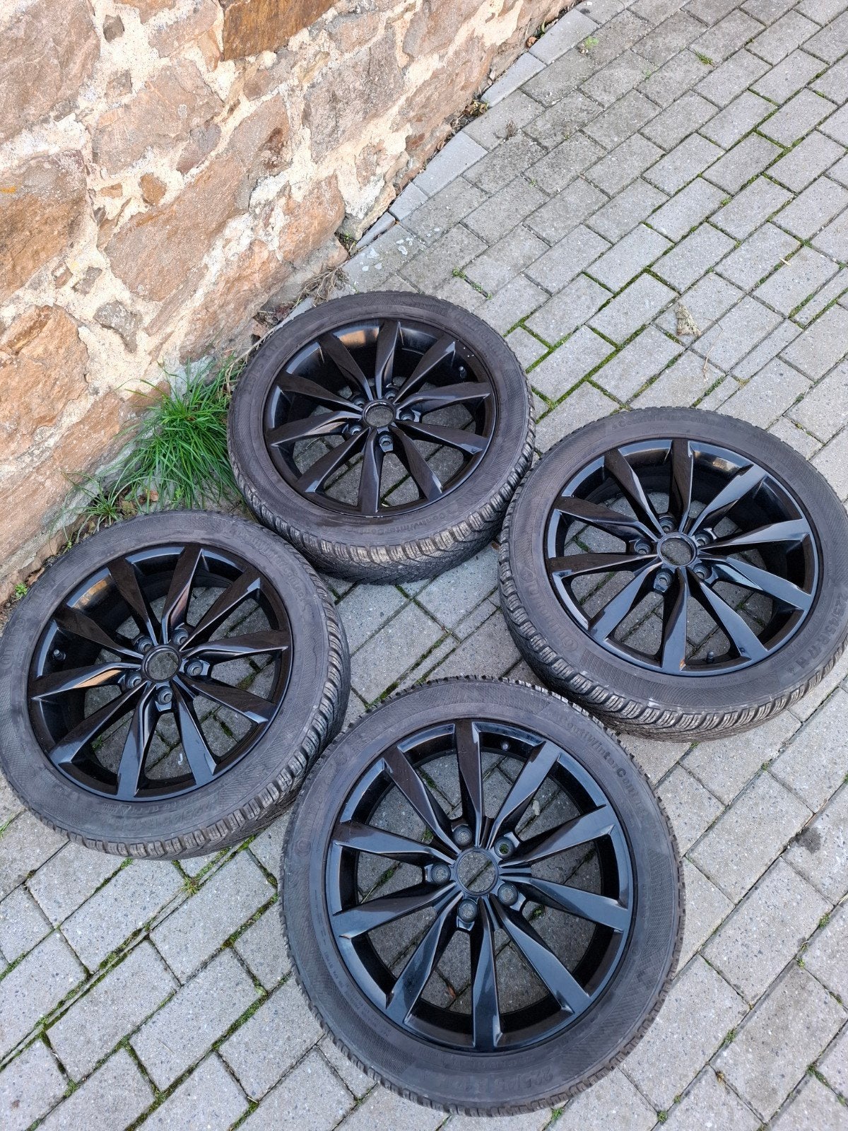 kit hiver vw 5x112, Autos : Pièces & Accessoires, Pneus et Jantes, Pneus hiver, Véhicule de tourisme, 17 pouces