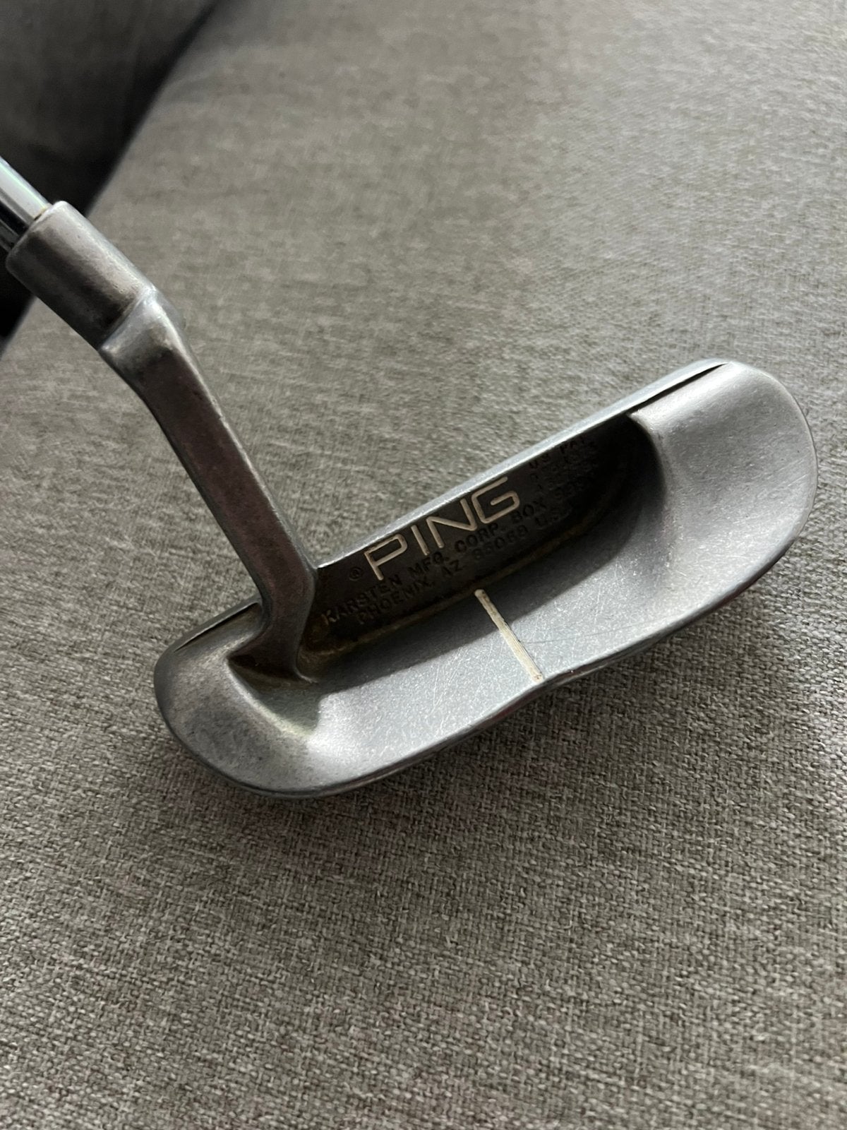 Putter Ping B60 in perfecte staat 34, Sport en Fitness, Golf, Ophalen, Zo goed als nieuw, Ping