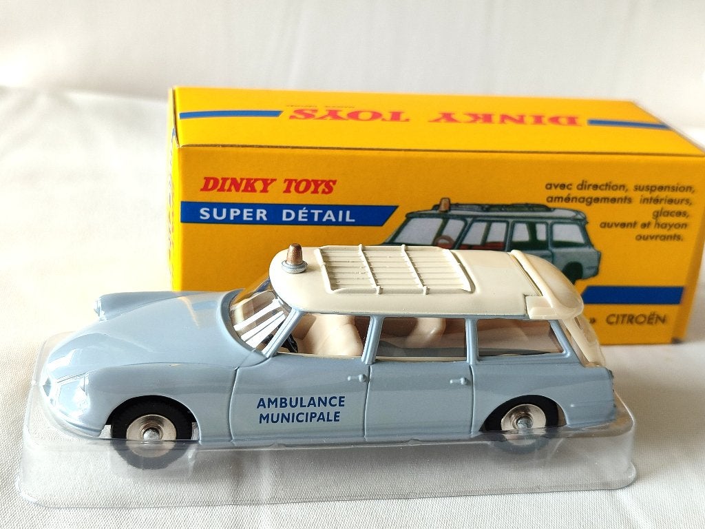 Dinky Atlas _ Citroën Break ID19 „Ambulance” _ ref. 556, Ophalen of Verzenden, Zo goed als nieuw, Auto, Dinky Toys