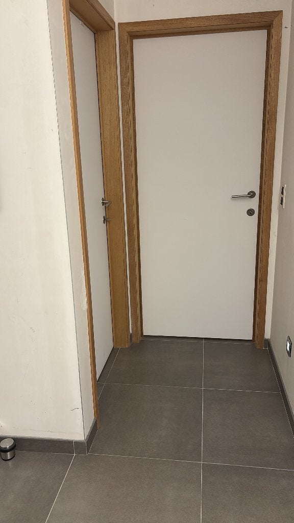 7 Schilderdeuren met inox deurklink en slot, Doe-het-zelf en Bouw, Ophalen, 80 tot 100 cm, Binnendeur, Zo goed als nieuw