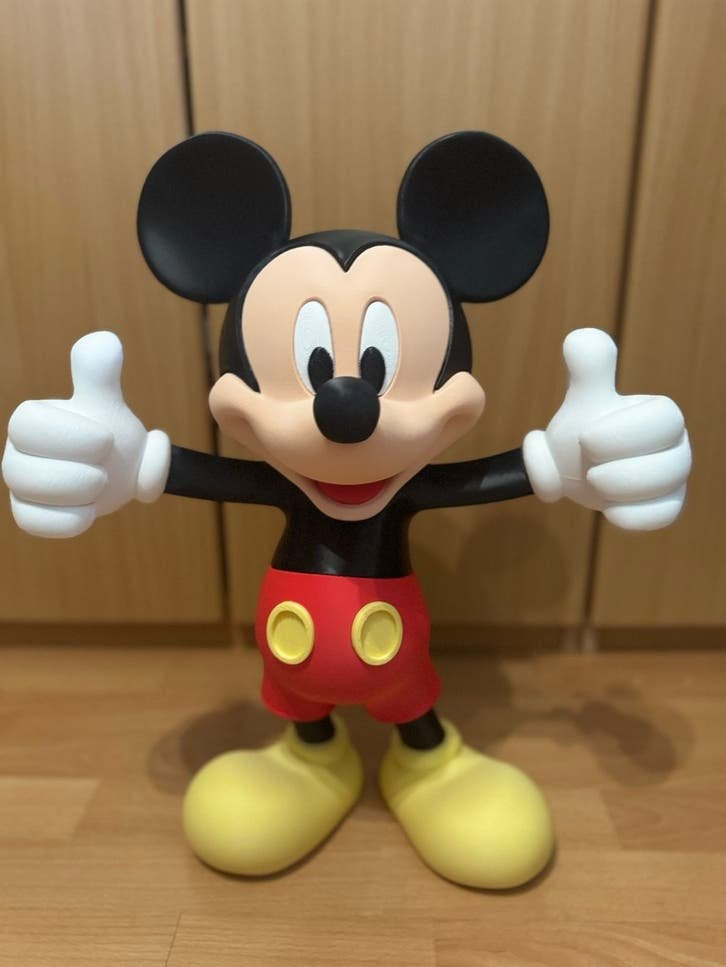 Mickey Mouse: 55 cm de haut! Poids: près de 2 kilos, Enlèvement, Mickey Mouse, Neuf, Statue ou Figurine