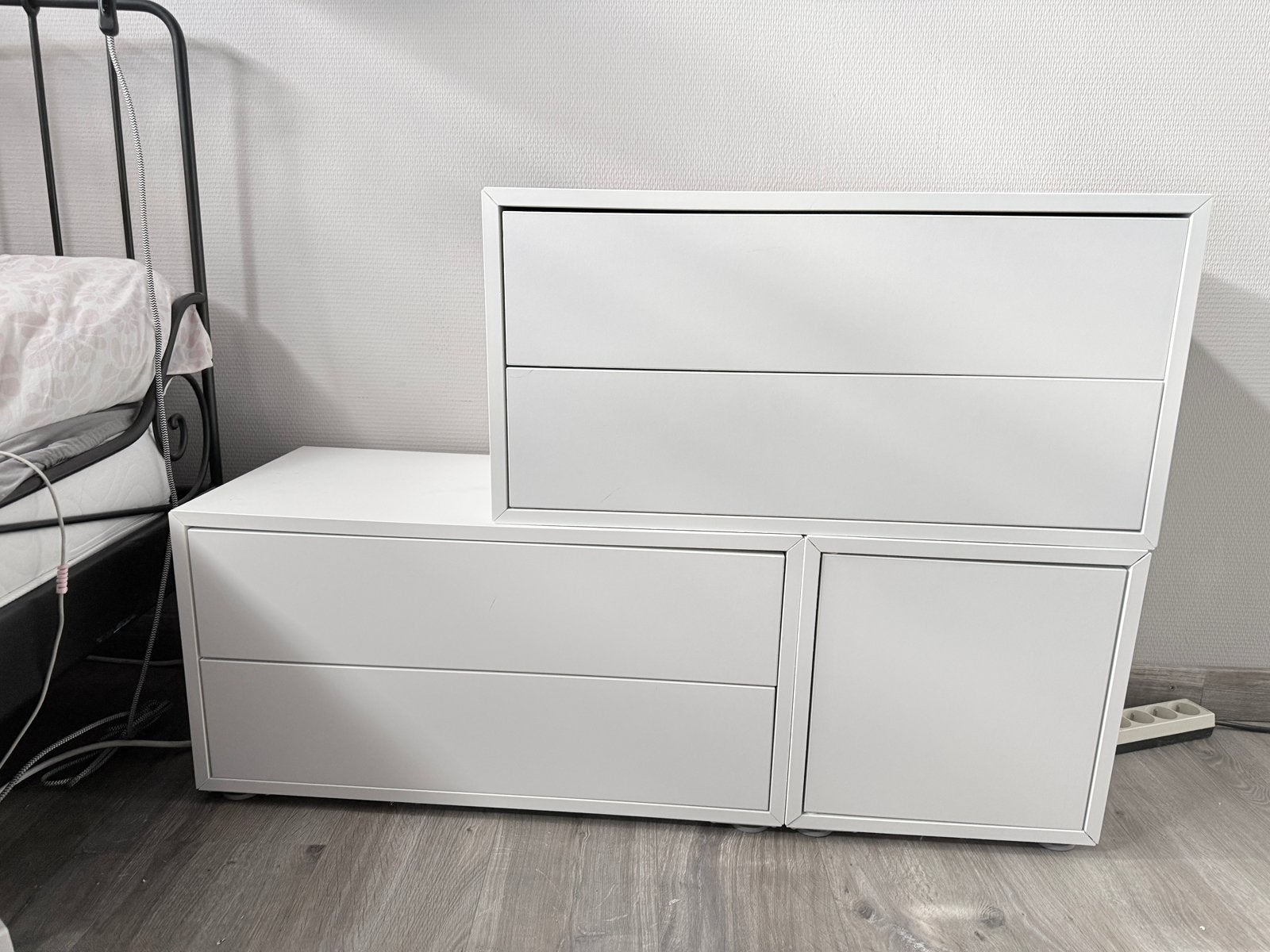 3 blokken ikea opberger Eket, Enlèvement, Utilisé