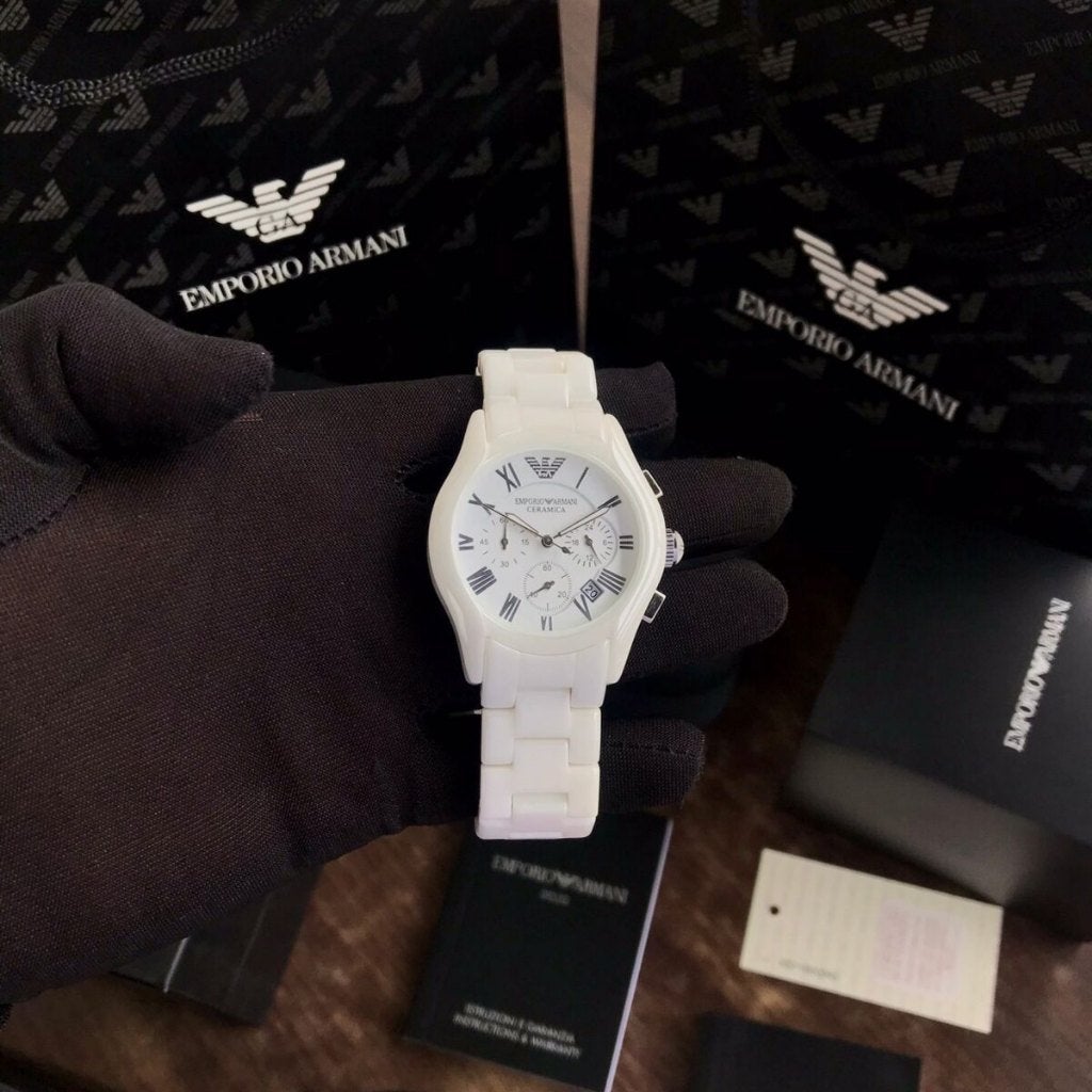 Montre Emporio Armani mens black ceramic strap, Bijoux, Sacs & Beauté, Montres | Hommes, Montre-bracelet, Autres marques, Enlèvement ou Envoi
