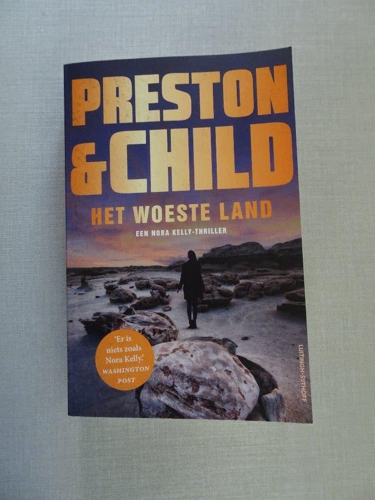 HET WOESTE LAND, PRESTON & CHILD, Boeken, Verzenden, Zo goed als nieuw