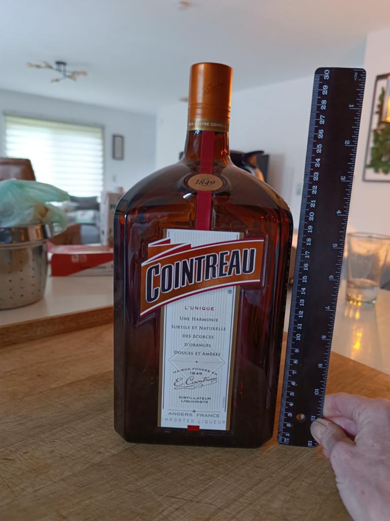 Cointreau collector's item maxi fles 32cm, display purposes, Verzamelen, Ophalen of Verzenden