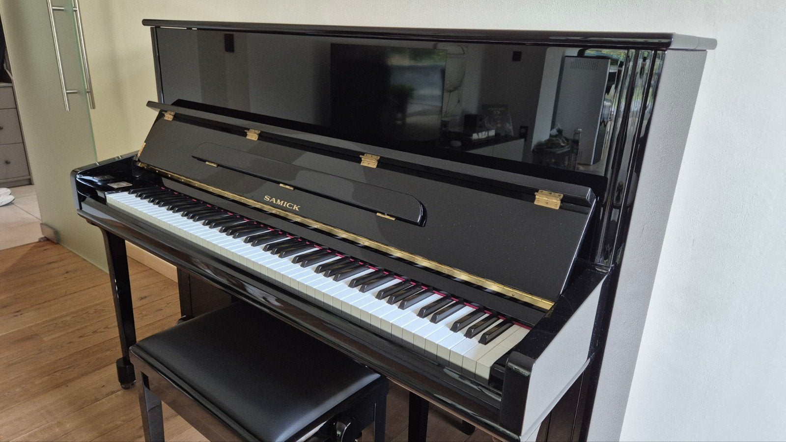 Piano Samick JS-121 MD, Musique & Instruments, Enlèvement, Piano