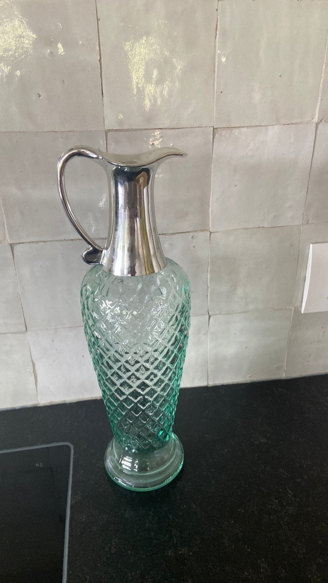 Vintage karaf, Ophalen