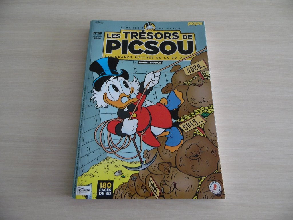 LES TRÈSORS DE PICSOU   N° 68, Enlèvement ou Envoi, Comme neuf, WALT DISNEY, Une BD