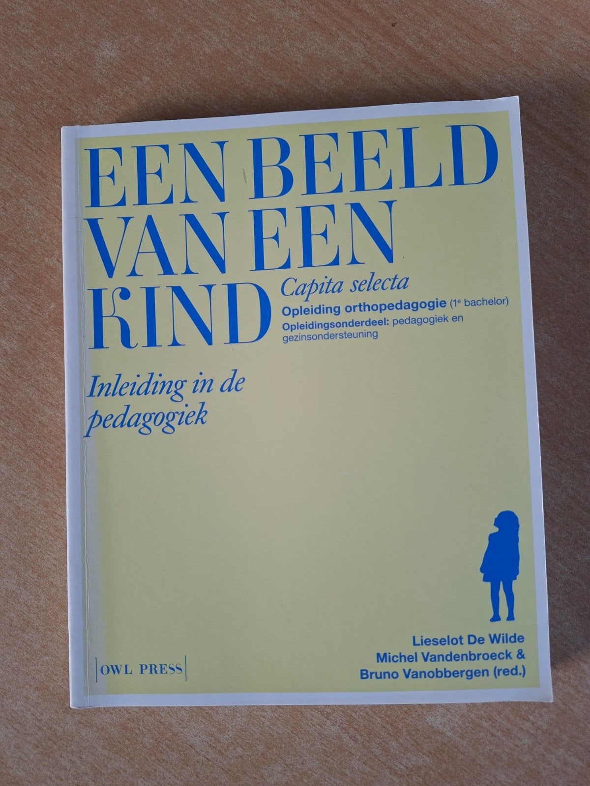 Lieselot de Wilde - Een beeld van een kind, Boeken, Ophalen, Zo goed als nieuw, Lieselot de Wilde; Michel Vandenbroeck; Bruno Vanobbergen