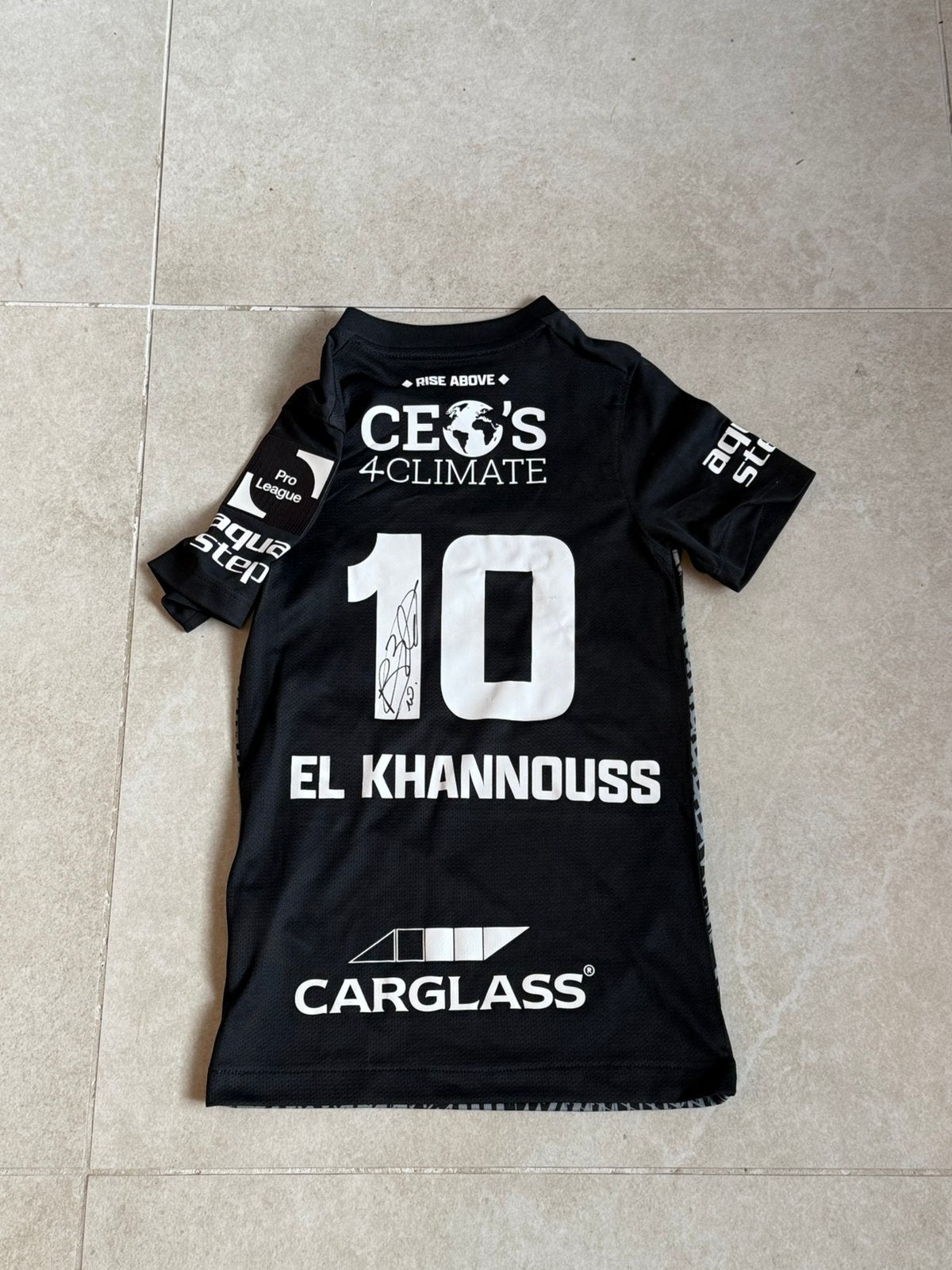 Bilal el khannous krc genk gesigneerd, Verzamelen, Ophalen of Verzenden, Zo goed als nieuw, Shirt