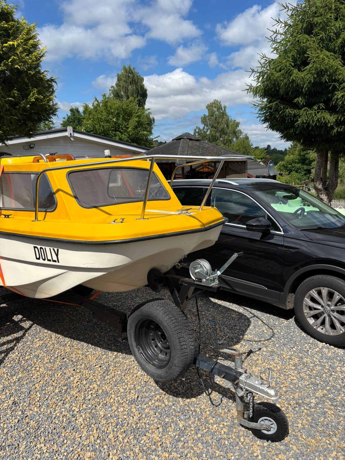 Boot van 4m50 bij 190 breed te koop, Watersport en Boten, 5 m, Ophalen of Verzenden, 2 m, Minder dan 70 pk