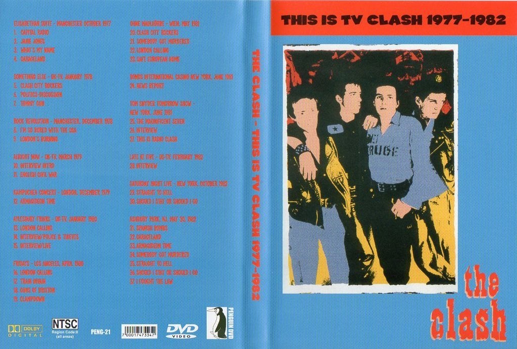 DVD - CLASH - THIS IS TV CLASH 1977-1982, Verzenden, Nieuw in verpakking, Concert