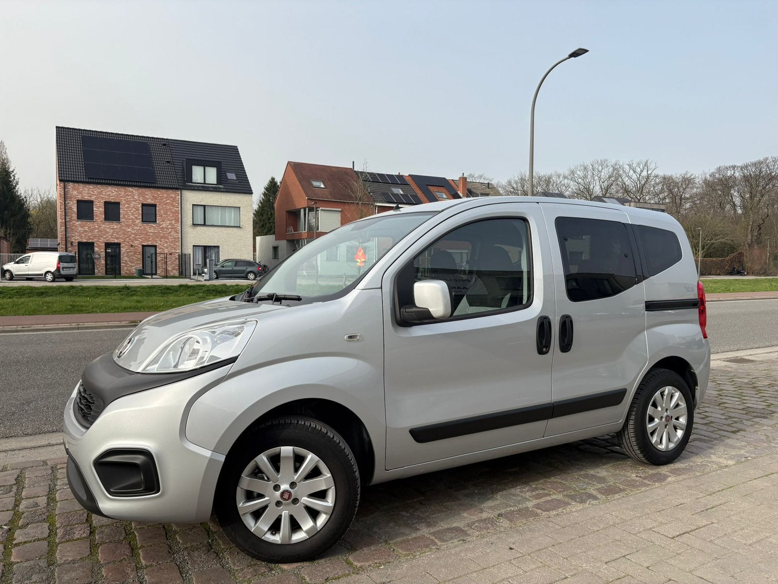 Fiat Qubo | 12 M Garantie | 14 Dkm | Benzine + cng | 2019 |, Auto's, 199 g/km, 4 cilinders, 5 deurs, 1368 cc