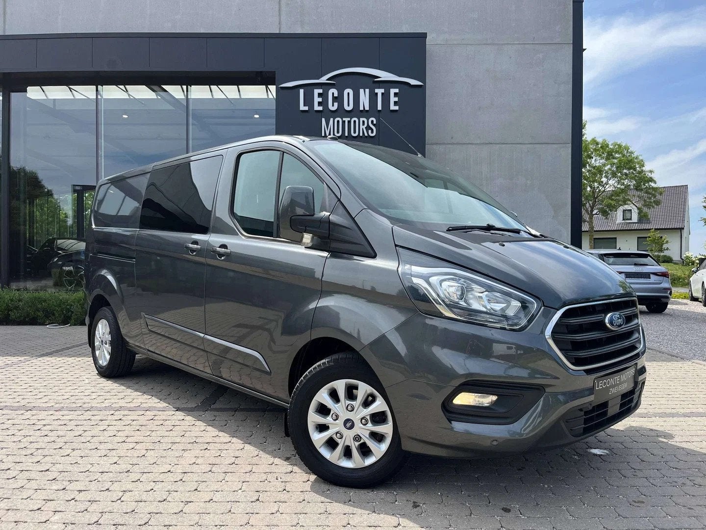 Ford Transit Custom Transit Custom 2.0 TDCi Verlengd Dubbele, Autos, Argent ou Gris, Achat, 6 portes, Euro 6