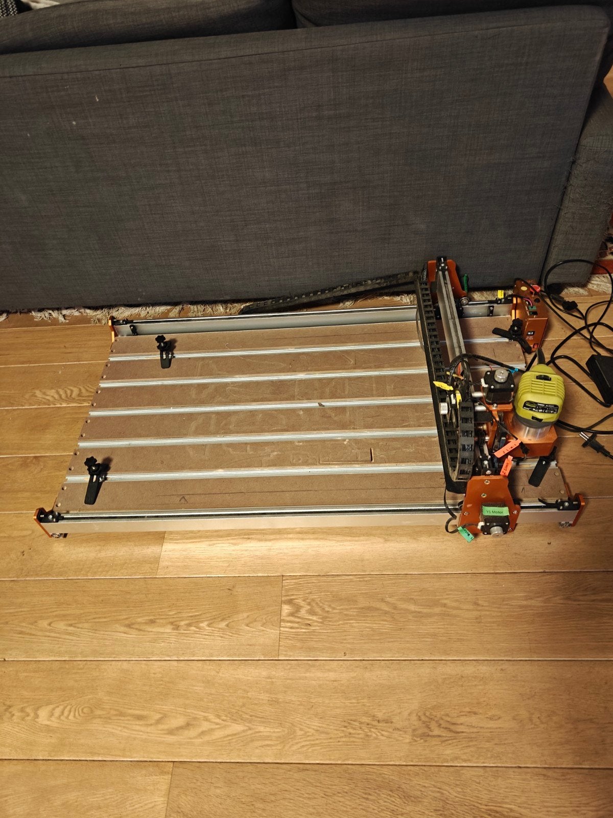 défonceuse numérique foxalien master pro ( kit extension), Bricolage & Construction, Enlèvement, Utilisé