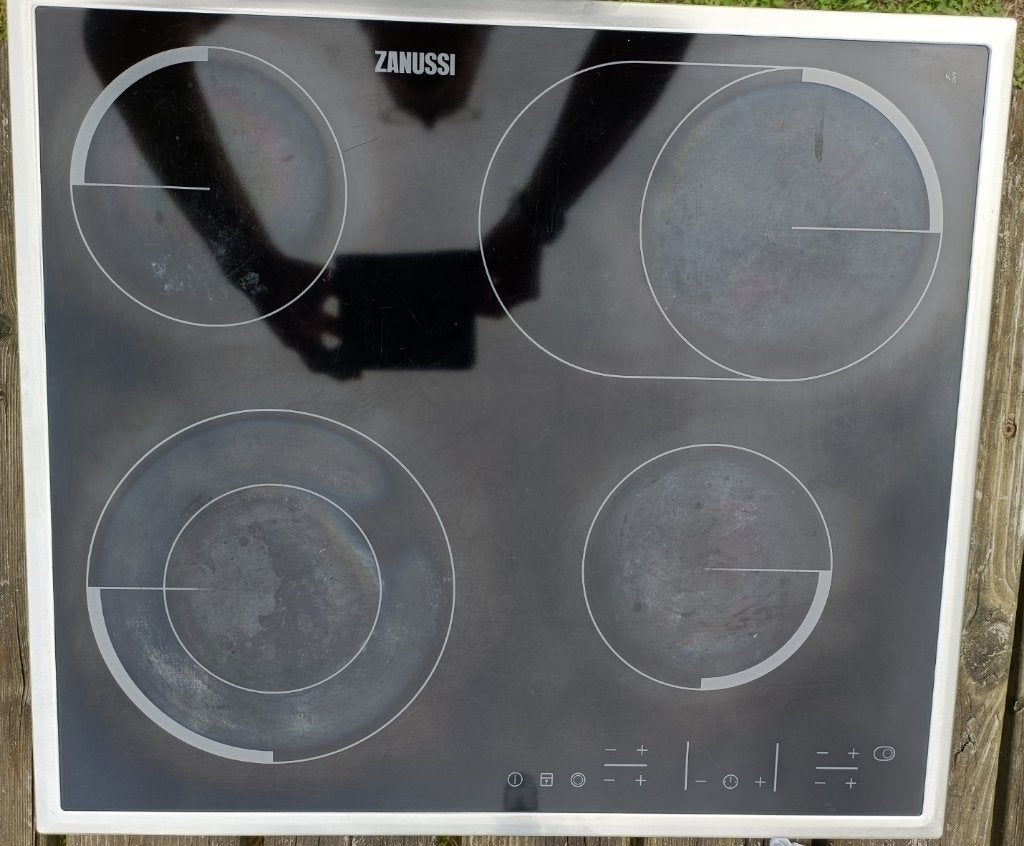 Cuiseur vitrocéramique - Zanussi, Electroménager, 4 zones de cuisson, Enlèvement, Utilisé, Encastré