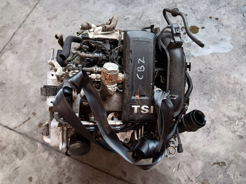 Moteur CBZB Complet IBIZA FABIA AUDI BEETLE ROOMSTER JETTA, Envoi, Utilisé, Skoda