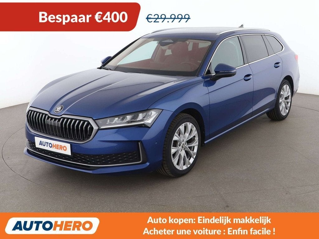 Skoda Superb 1.5 TSI mHEV Selection (automatique), Achat, 110 kW, 127 g/km, 5 portes