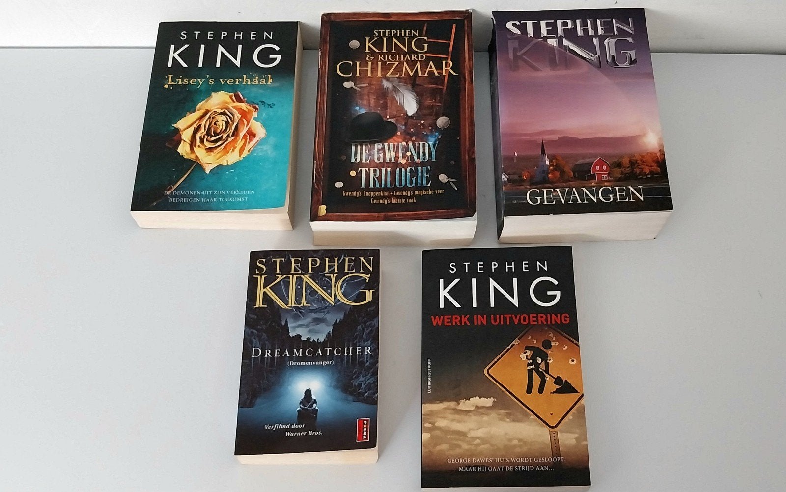 ​Stephen King boekenpakket 5 boeken Nederlands paperback, Ophalen of Verzenden, Zo goed als nieuw, Stephen King, Amerika