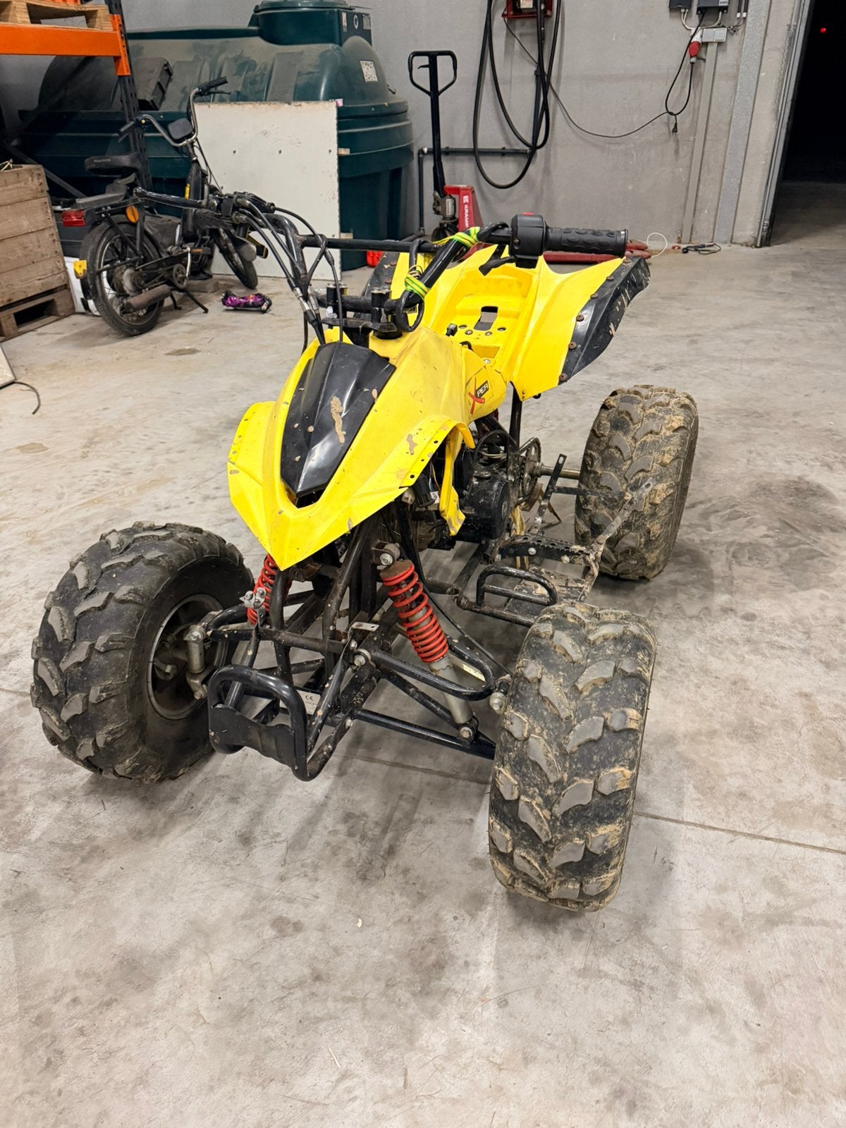 Quad 110cc, Enlèvement, Utilisé
