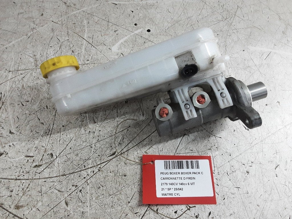 MAITRE CYLINDRE DE FREIN Peugeot Boxer (U9) (0204255096), Mevr. I. Hauben, Utilisé, Rue de l'Espoir 34 34
4030  GRIVEGNÉE, BE