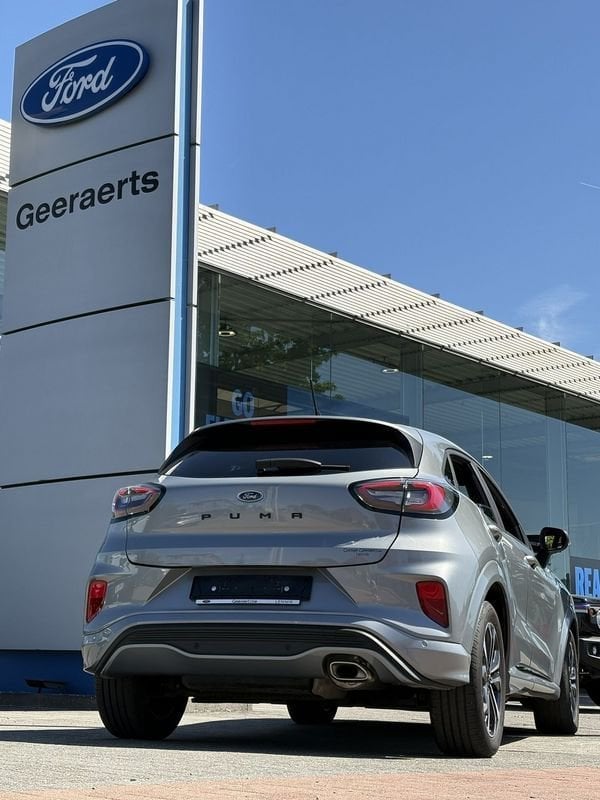 Ford Puma Ecoboost mHEV ST-Line, Voorwielaandrijving, Stof, Zwart, Parkeersensor