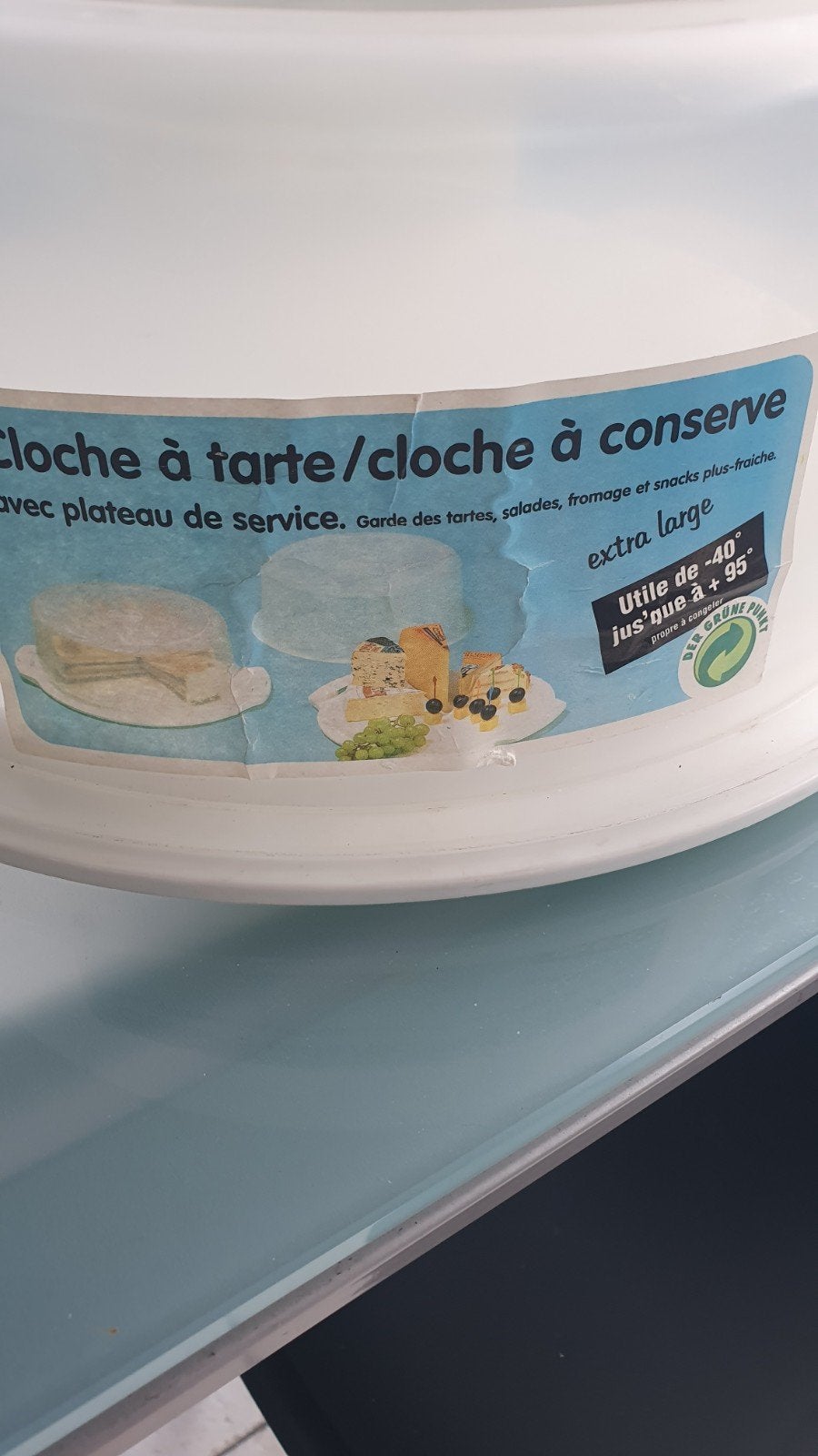 stolp voor vervoer, bewaren, opdienen taart of kaas...., Kunststof, Overige merken, Ophalen of Verzenden, Zo goed als nieuw
