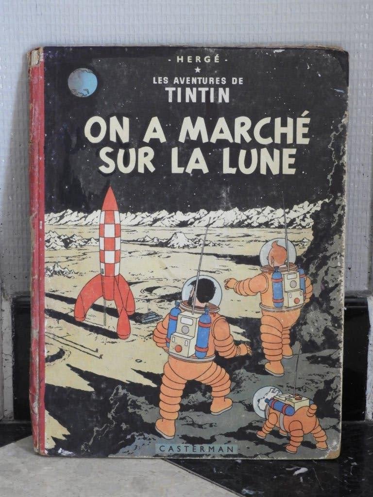 TINTIN - On a Marché sur la Lune (EO), Livres, Une BD, Enlèvement ou Envoi, Utilisé, Hergé