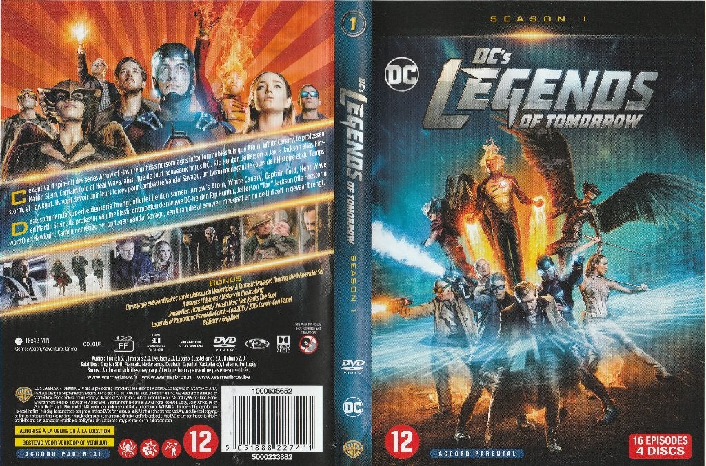 Les légendes de demain de DC, CD & DVD, DVD | Science-Fiction & Fantasy, Enlèvement ou Envoi, Anglais, Fantasy, Comme neuf