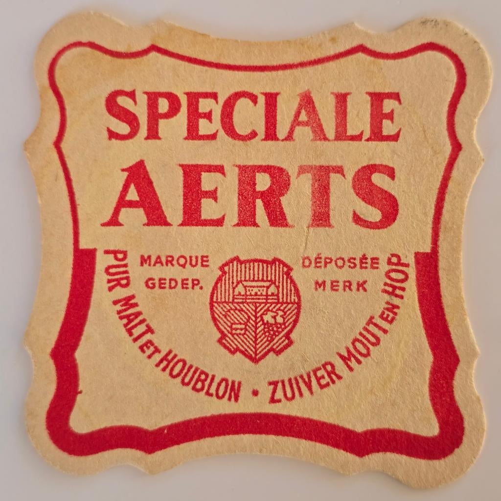 Aerts sous-bock Bierviltje Bierdeckel Onderzetter, Verzenden, Gebruikt, Viltje(s)