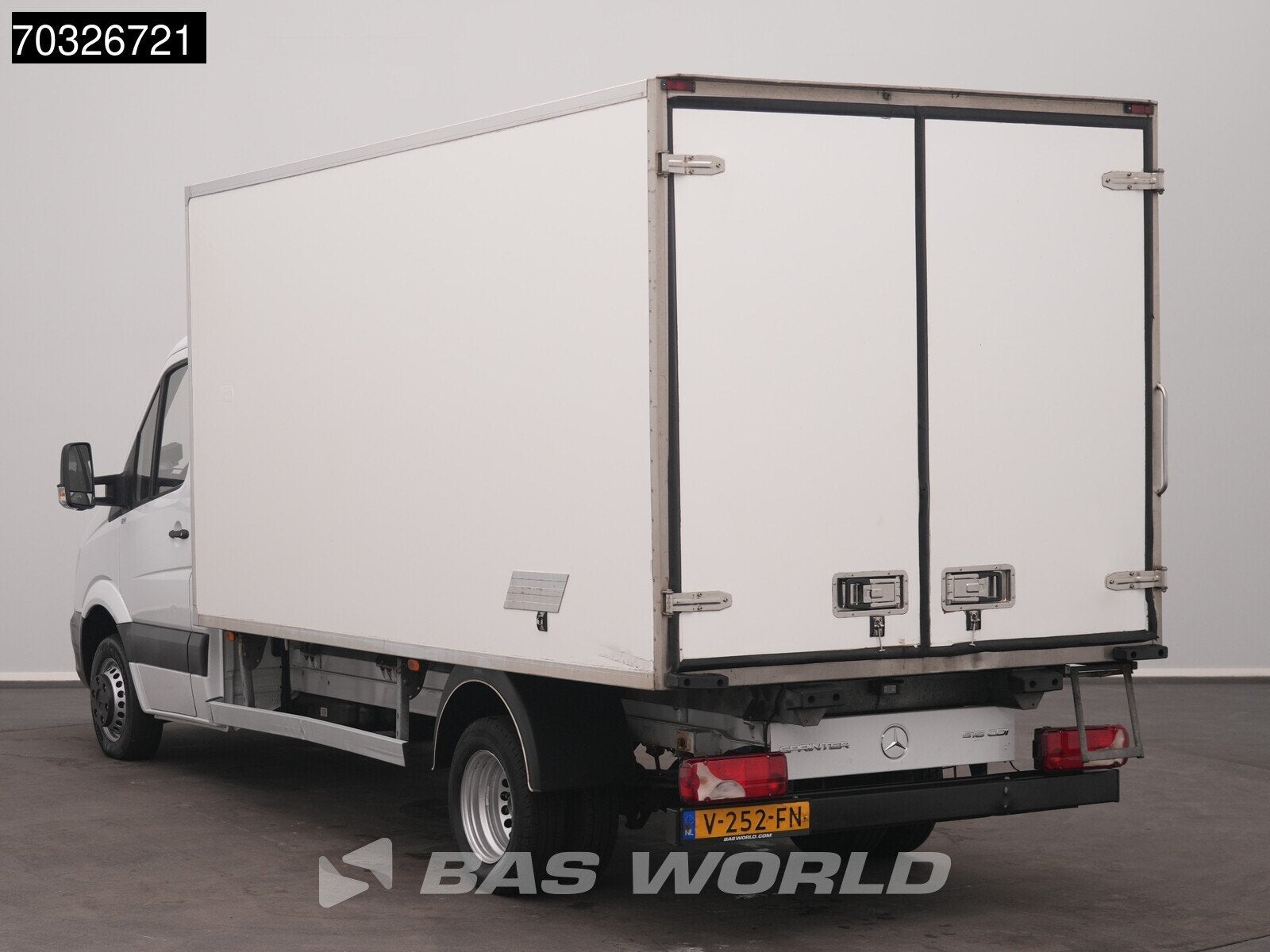 Mercedes Sprinter 516 CDI Euro6 Koelwagen Zijdeur Airco Came, Auto's, Stof, Gebruikt, Euro 6, Wit